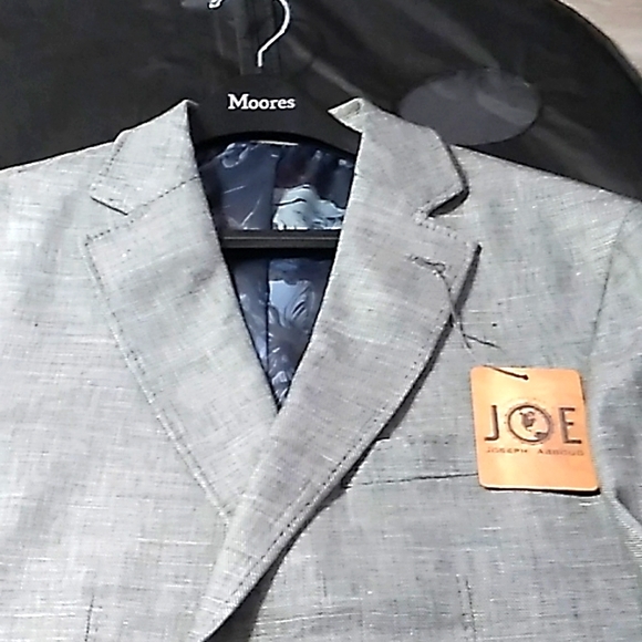 Men's Grey suit jacket Joseph Abboud - Picture 4 of 4